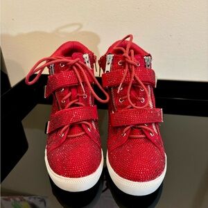 INC Cushioned Wedge Fashion Sneaker